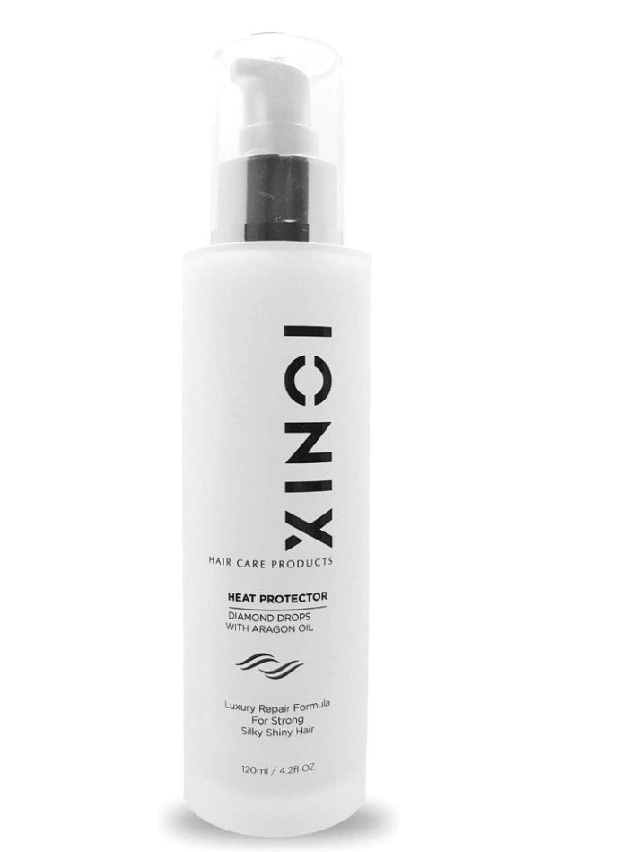 Ionix Heat Protector Hair Serum with Vitamin E & Argan Oil by ISO Beauty Brand: ISO Beauty 4 PC