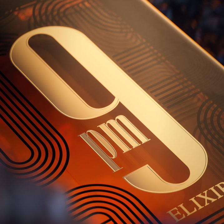 Afnan 9 PM Elixir - Parfum 3.4 oz (3 PCS)