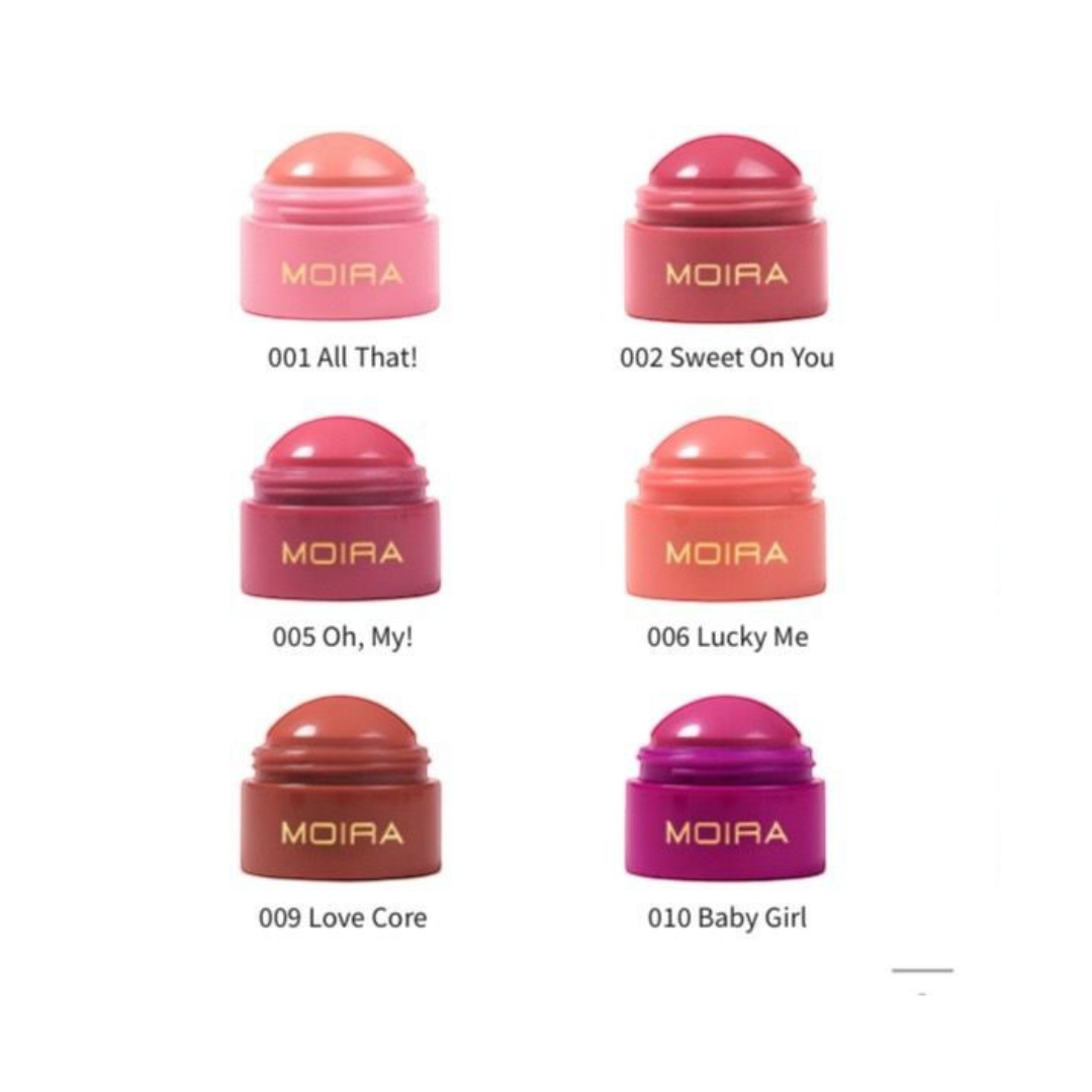 MOIRA - DISPLAY Soft Blush Balm 12 TONE + 6PC PER EACH TONE + 1PC TESTER HALF OF THE PRICE