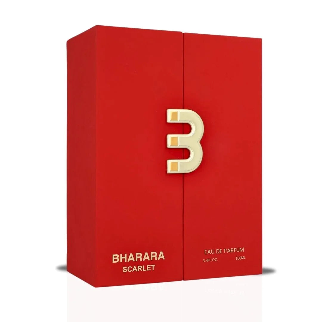 Bharara Scarlet - Eau de Parfum Sp 3.4 oz Unisex (3pcs)