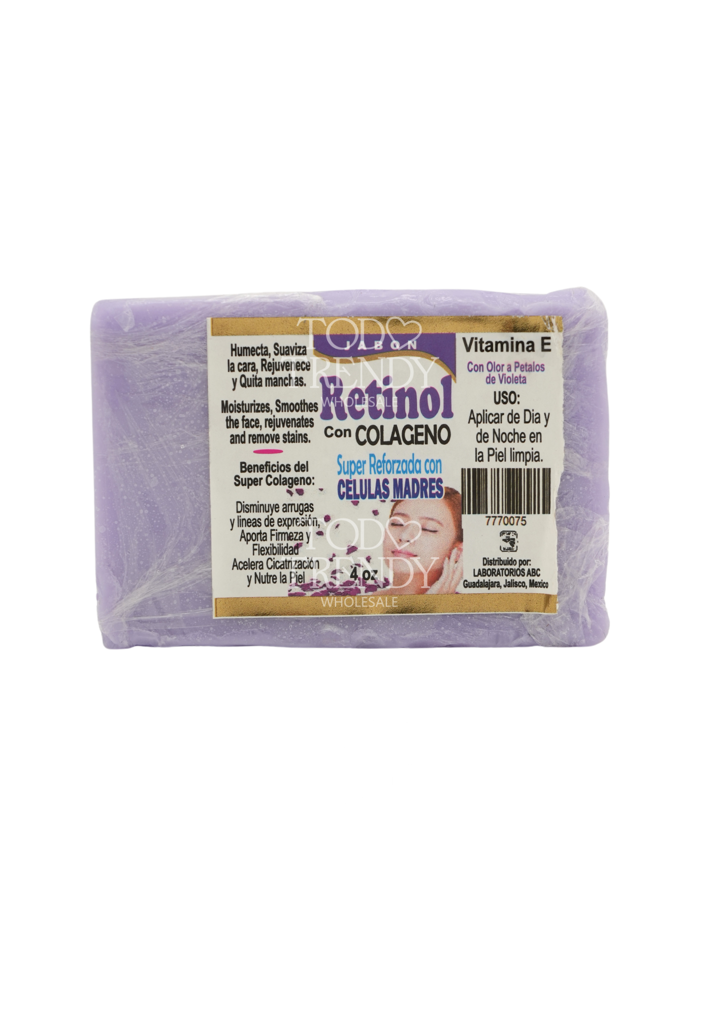 Jabon retinol con colageno (3PC)