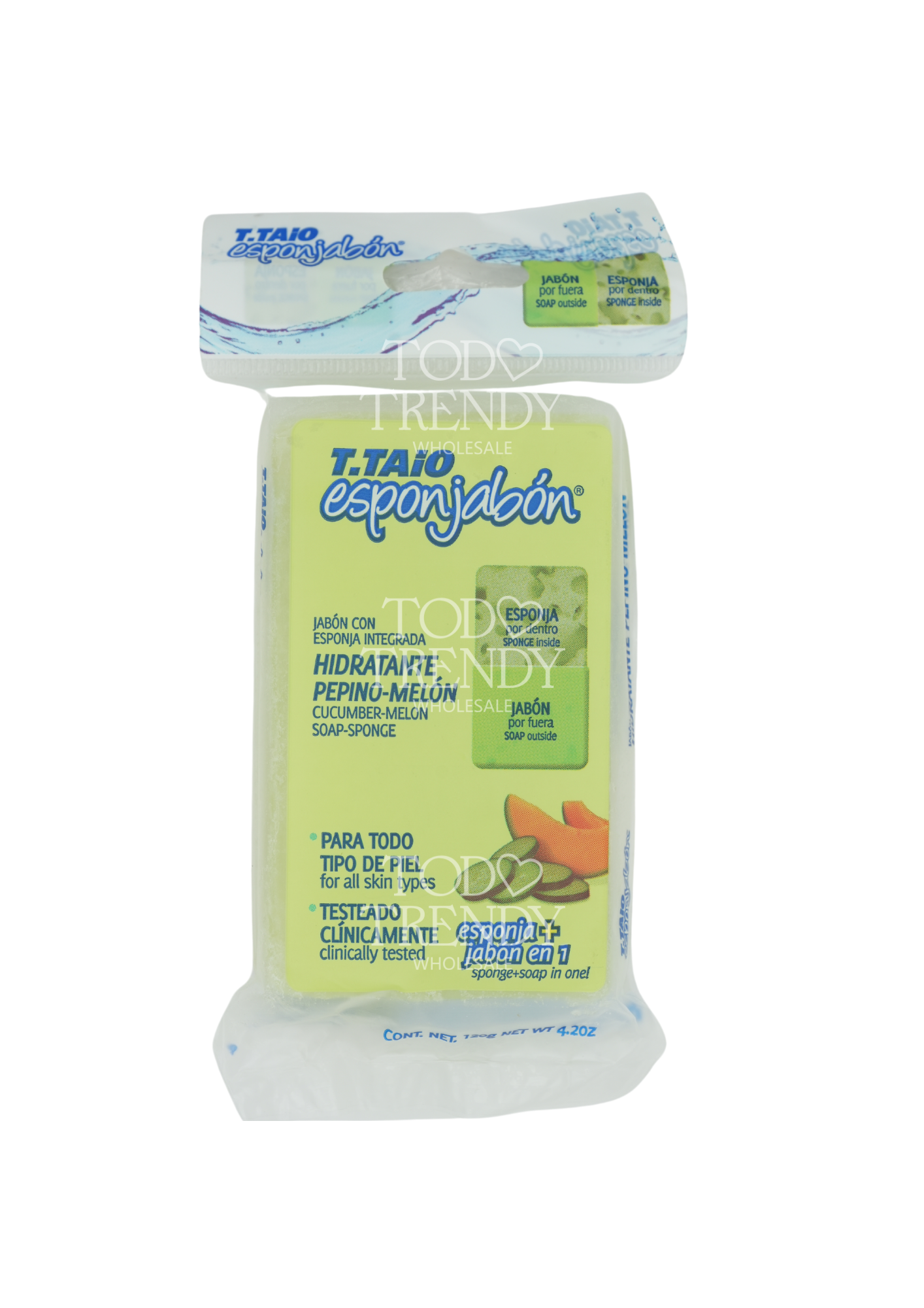 Esponjabom hidratante pepino-melon (3PC)