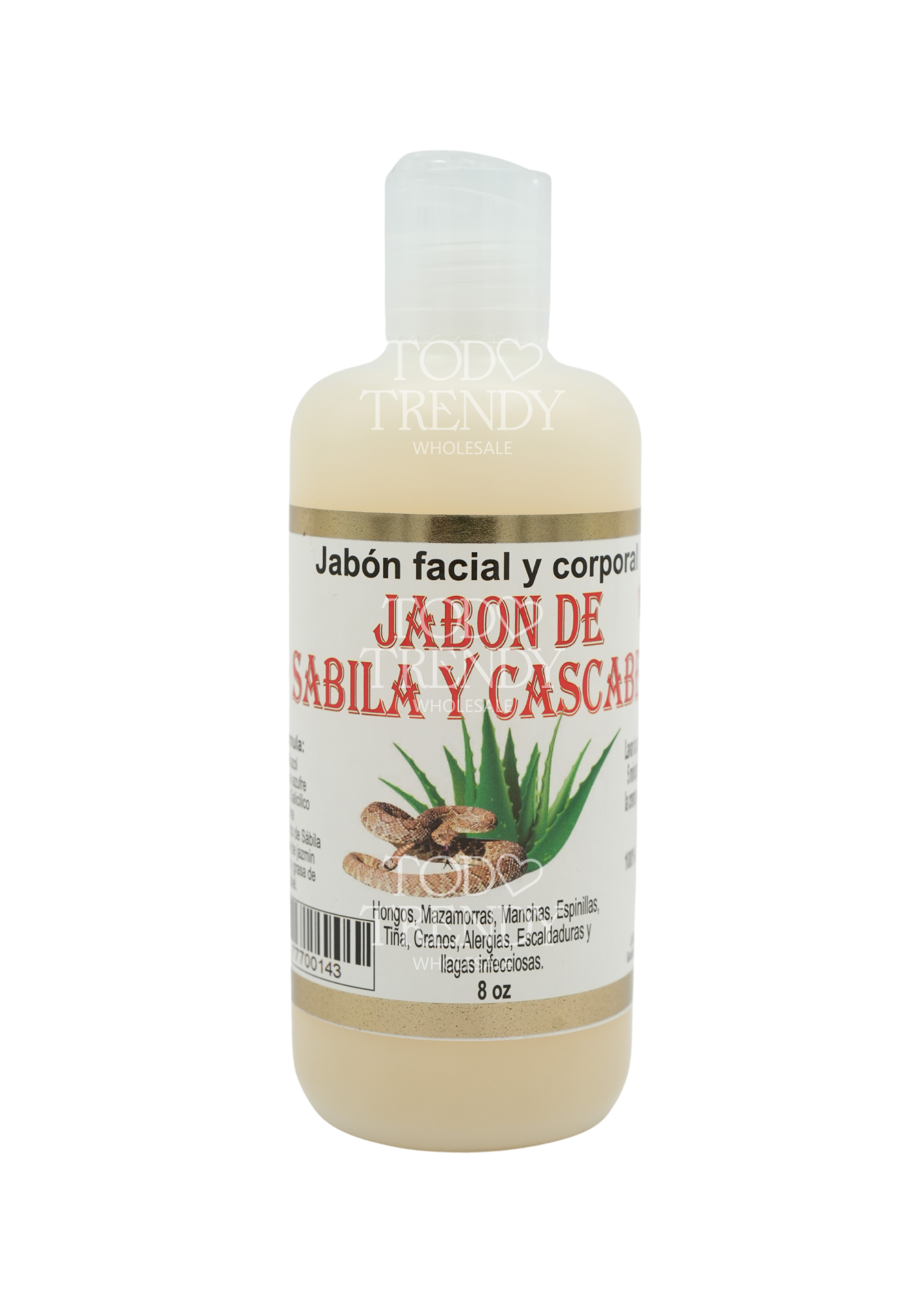 Jabon facial y corporal de Sabila y Cascabel (3PC)