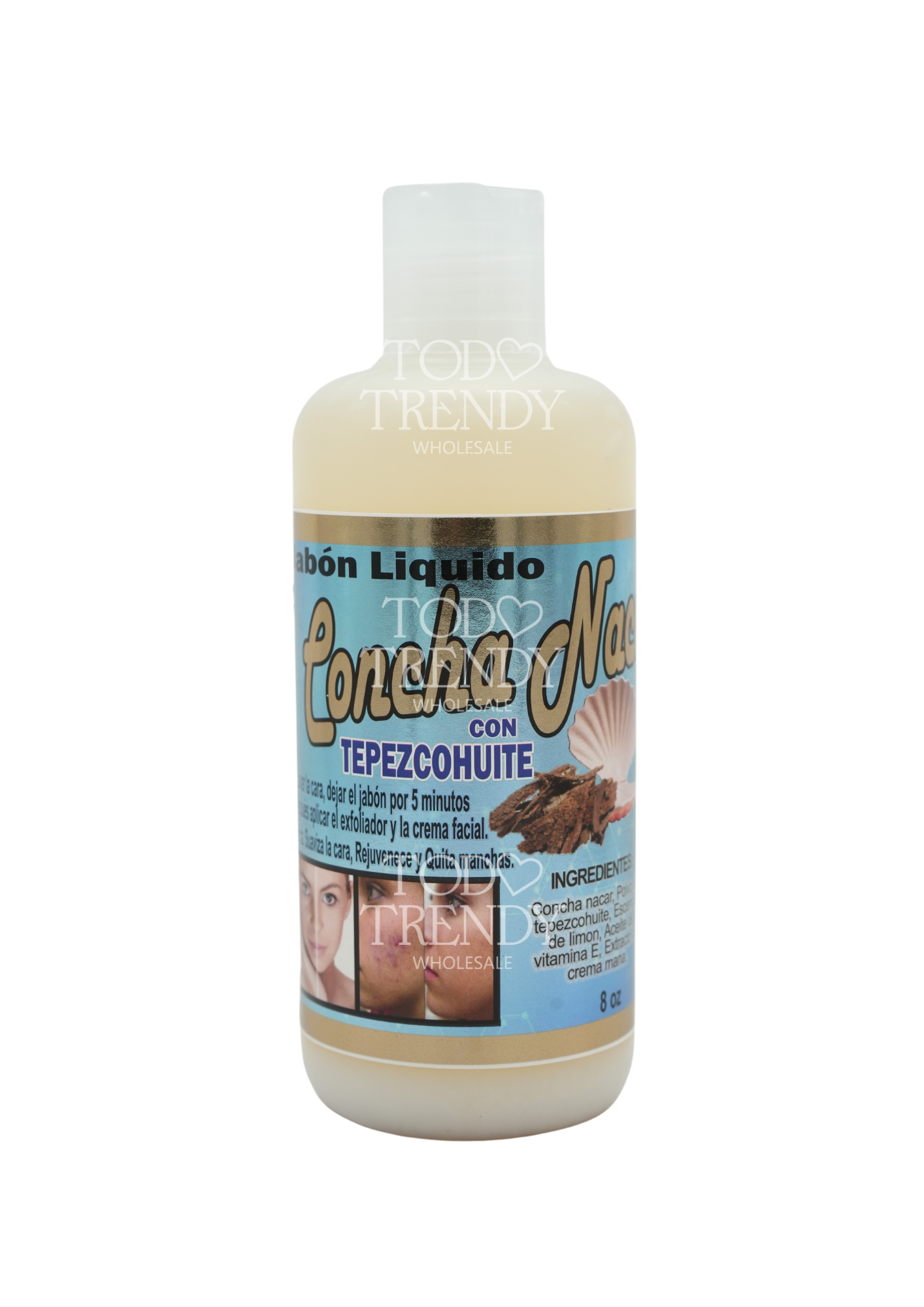 Jabol liquido Concha Nacar (3PC)