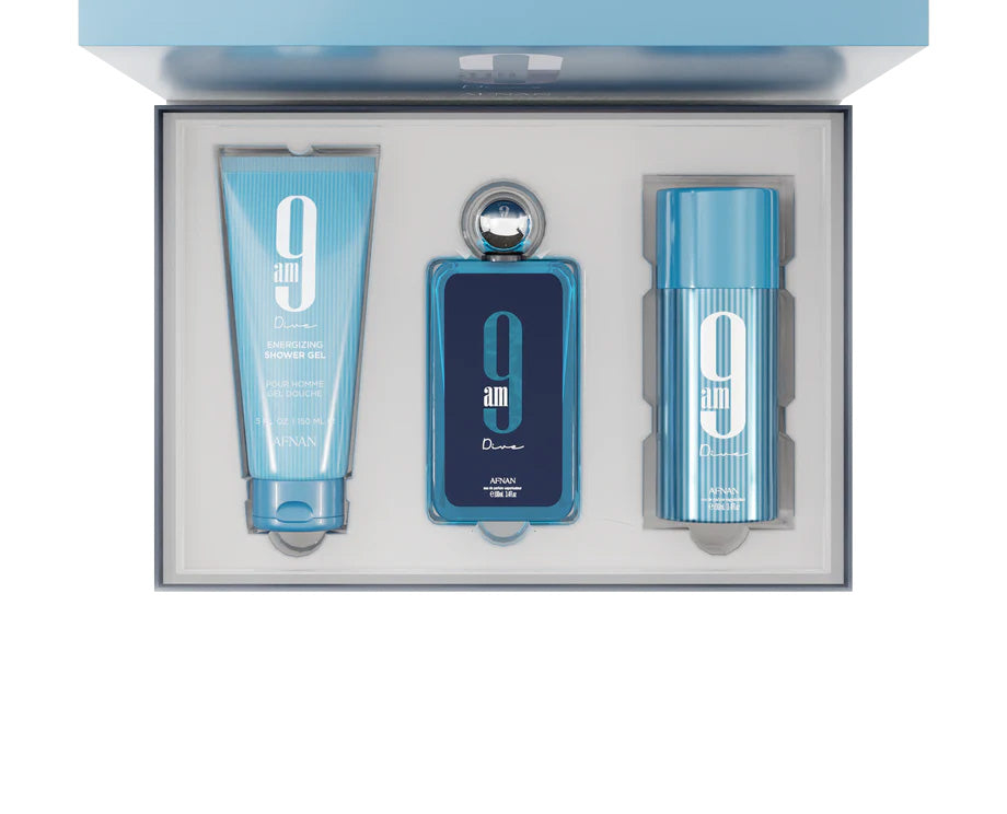 SET Afnan 9 am Dive 3 Piece (3 Sets)