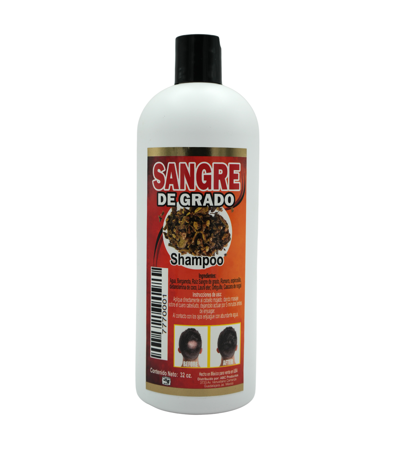Shampoo Sangre de Grado (3PC)