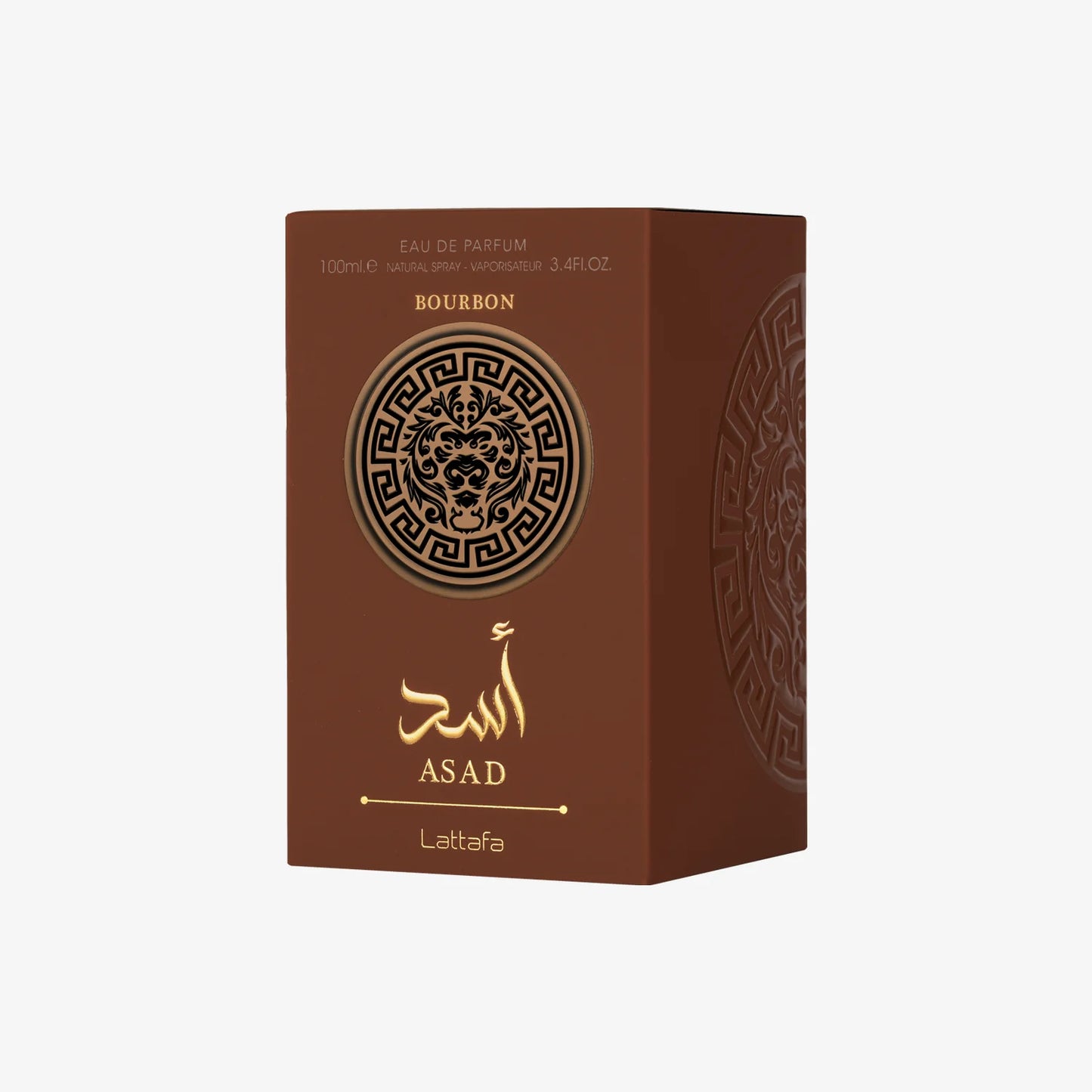 Lattafa Asad Bourbon 3.4 oz EDP Sp (3pcs)