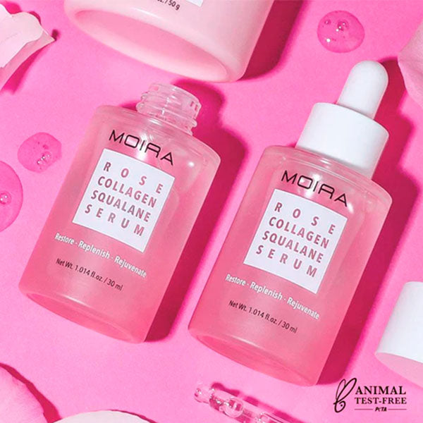 MOIRA - Rose Squalane Collagen Serum (3PC)