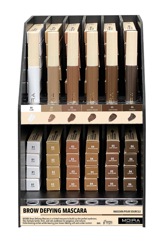 MOIRA - Brow Defying Mascara (3PC)