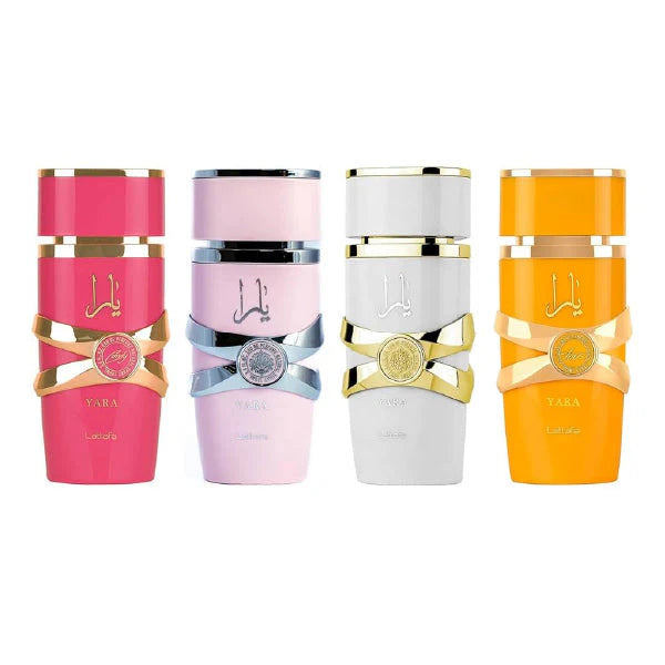 SET Lattafa Mini - Yara + Yara Moi + Yara Tous + Yara Candy