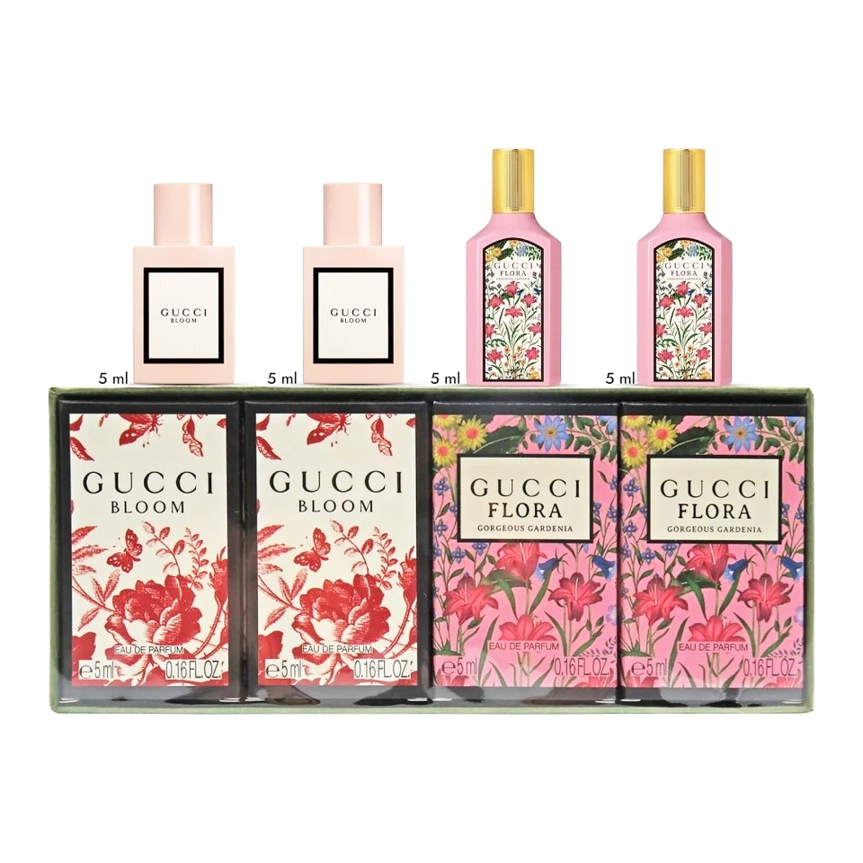 SET Gucci Miniatures 4 Piece (3 Sets)