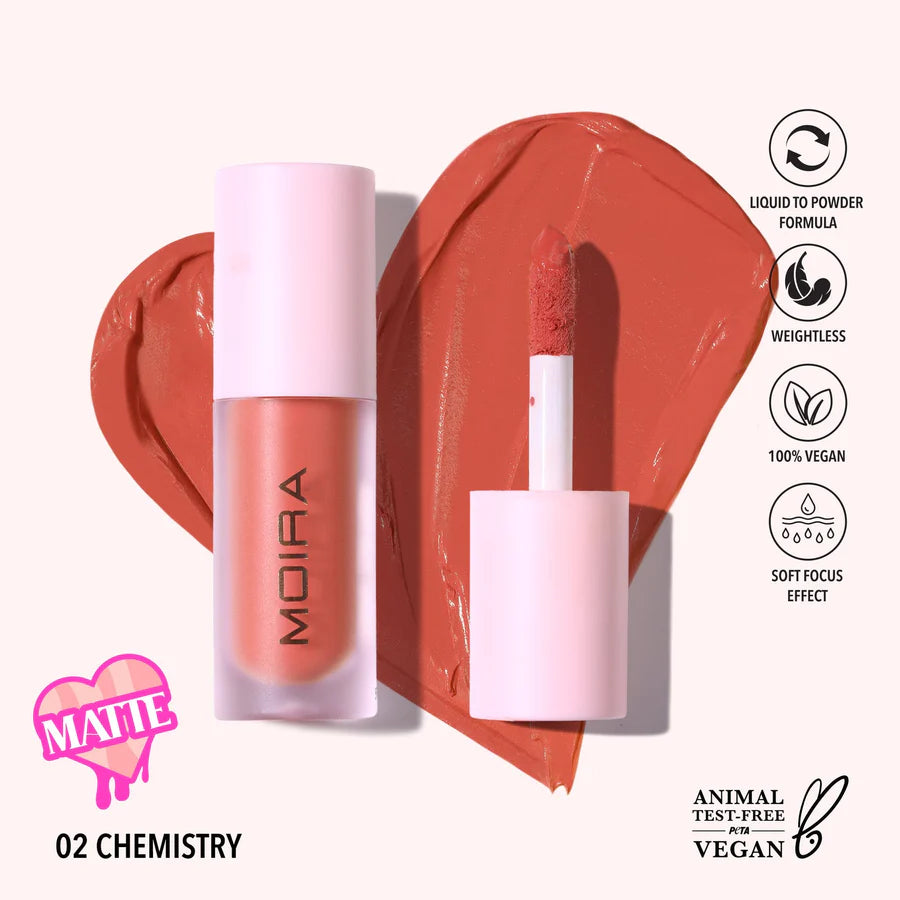 MOIRA - Love Steady Liquid Blush (3 PCS)