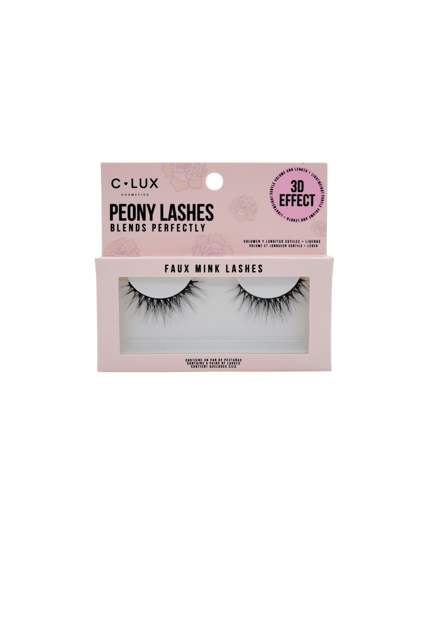 Peony Lashes eyelashes collection by C LUX (10PC)