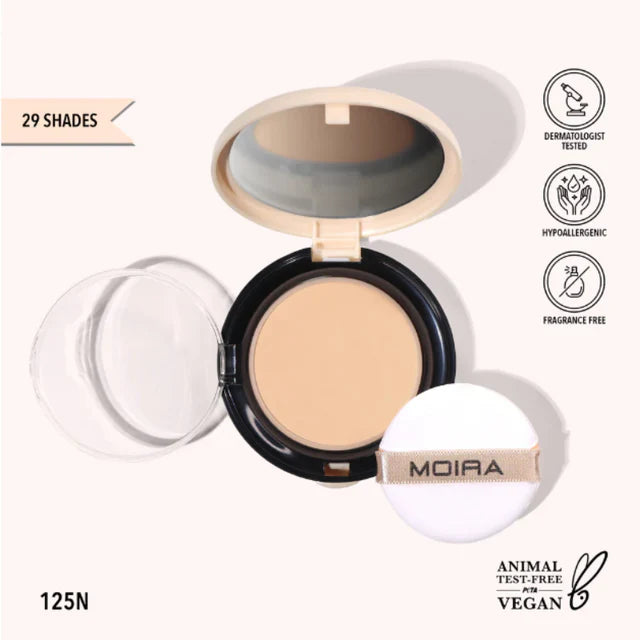 MOIRA - Complete Wear Powder Foundation (3PC)