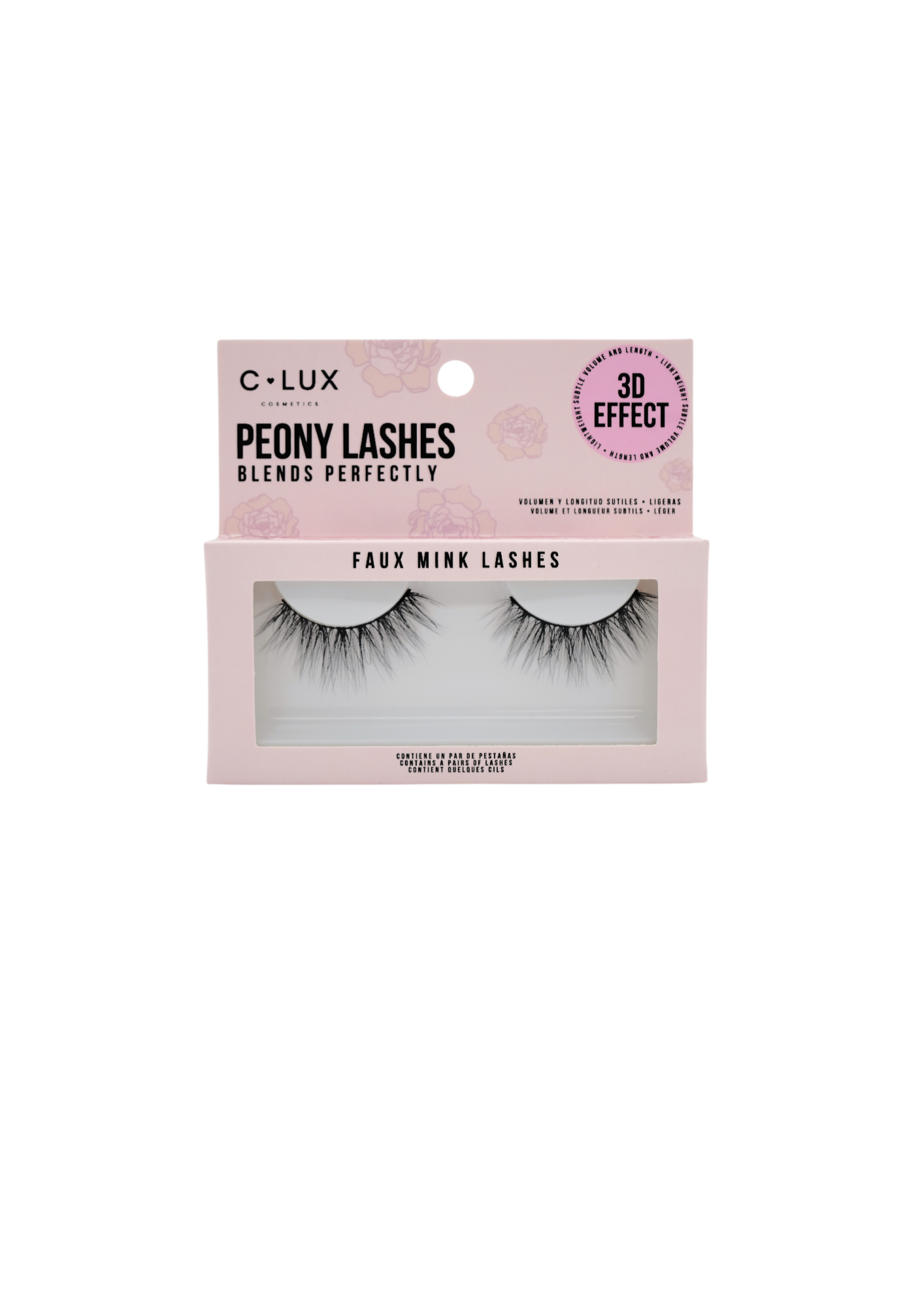Peony Lashes eyelashes collection by C LUX (10PC)