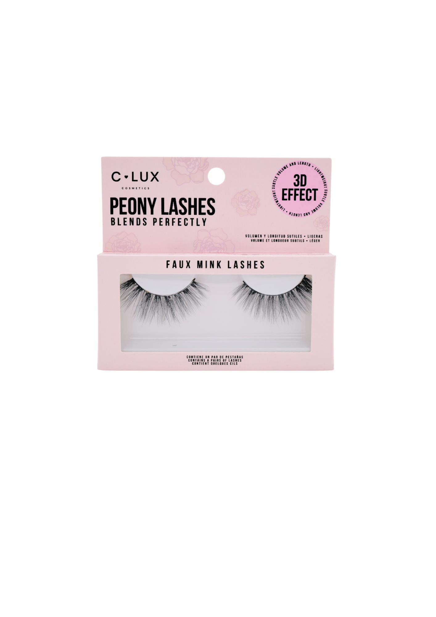 Peony Lashes eyelashes collection by C LUX (10PC)
