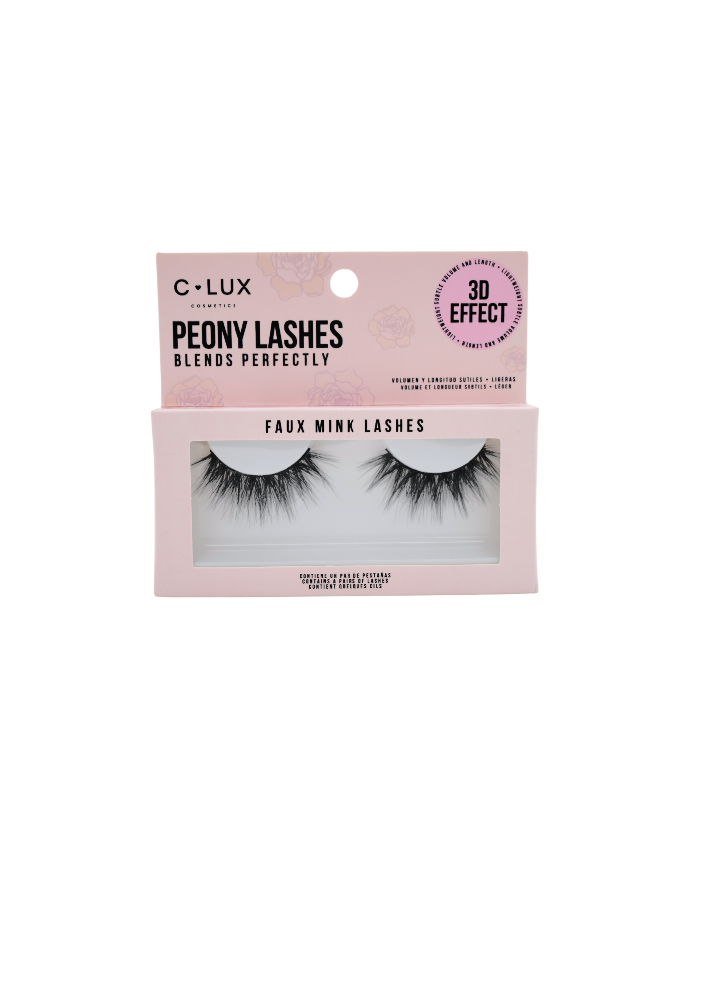 Peony Lashes eyelashes collection by C LUX (10PC)