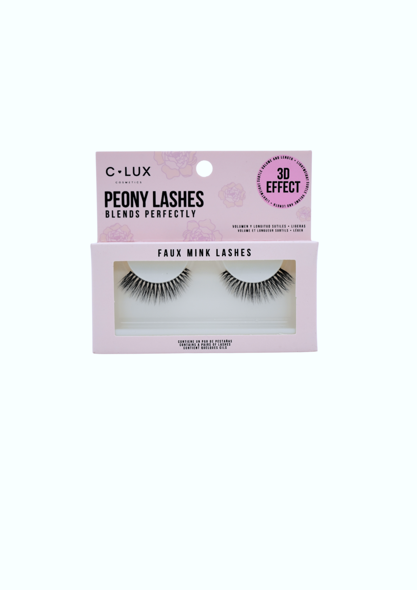 Peony Lashes eyelashes collection by C LUX (10PC)