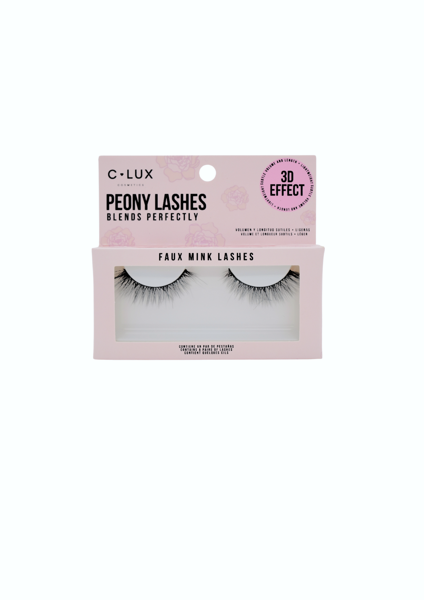 Peony Lashes eyelashes collection by C LUX (10PC)