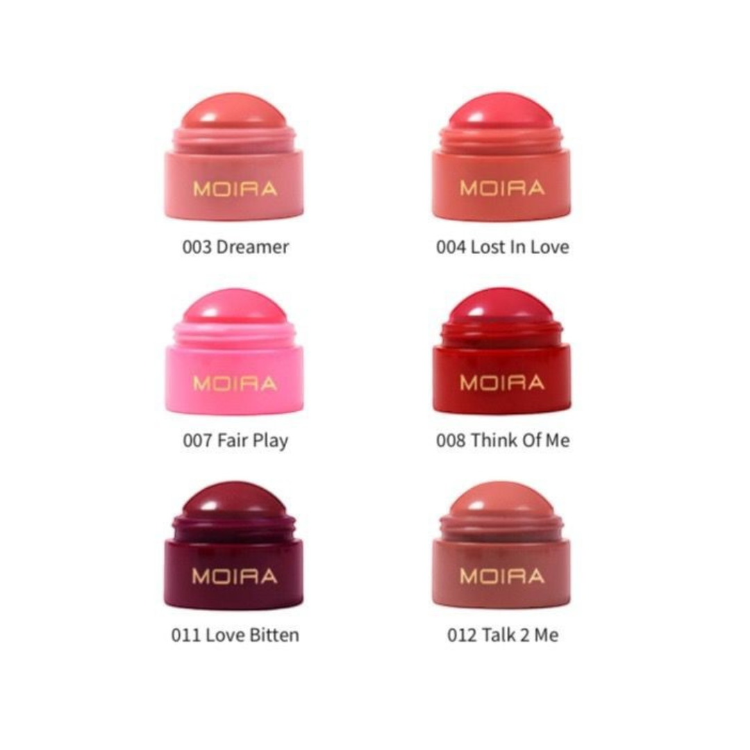 MOIRA - DISPLAY Soft Blush Balm 12 TONE + 6PC PER EACH TONE + 1PC TESTER HALF OF THE PRICE