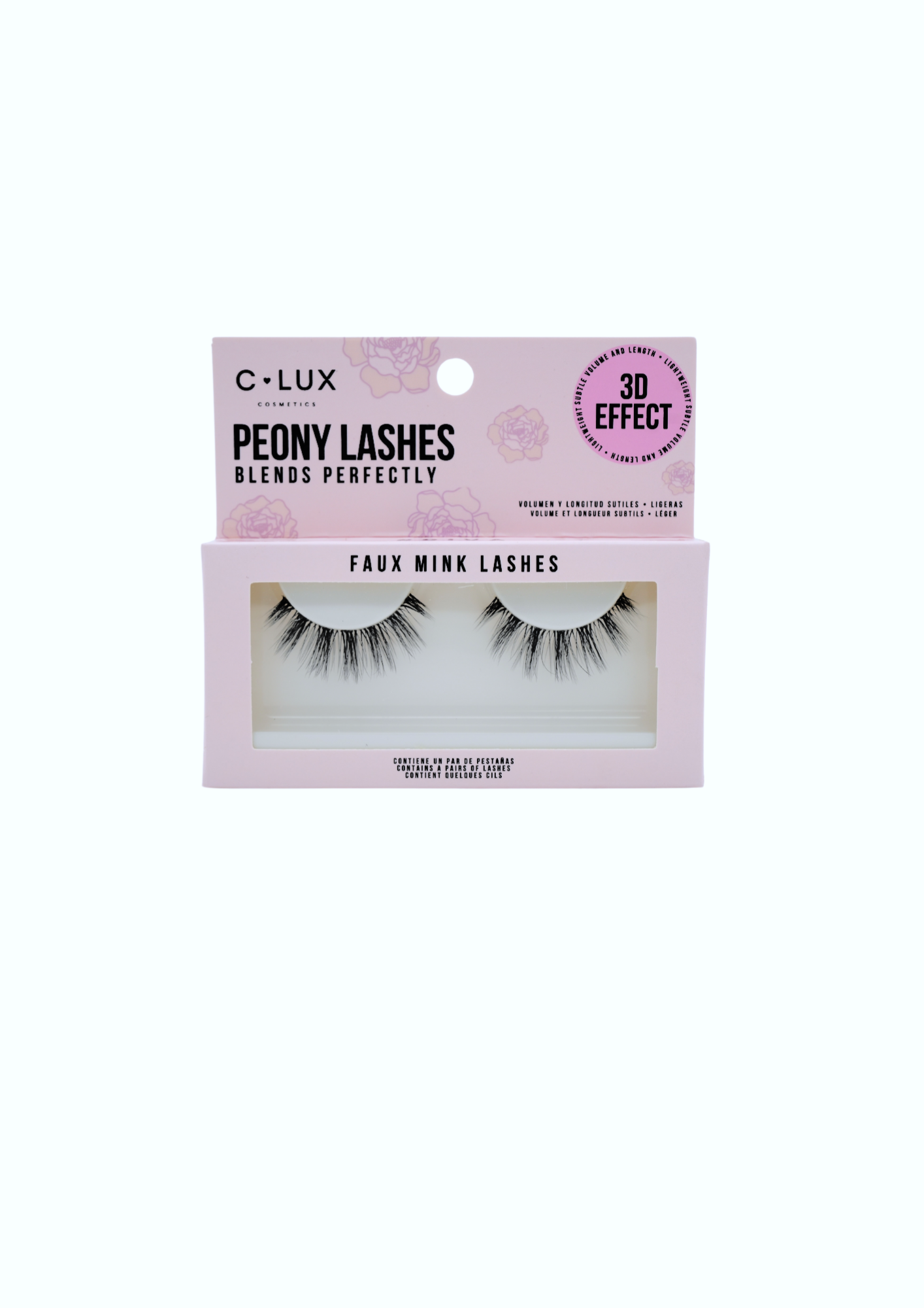 Peony Lashes eyelashes collection by C LUX (10PC)