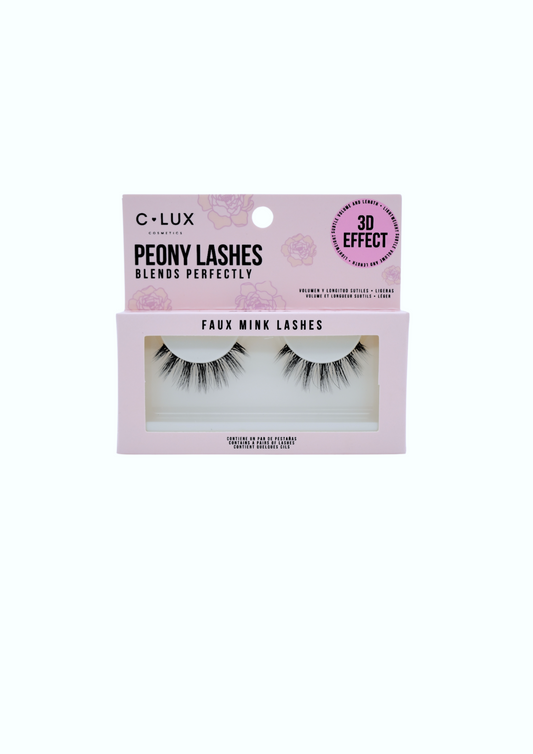 Peony Lashes eyelashes collection by C LUX (10PC)