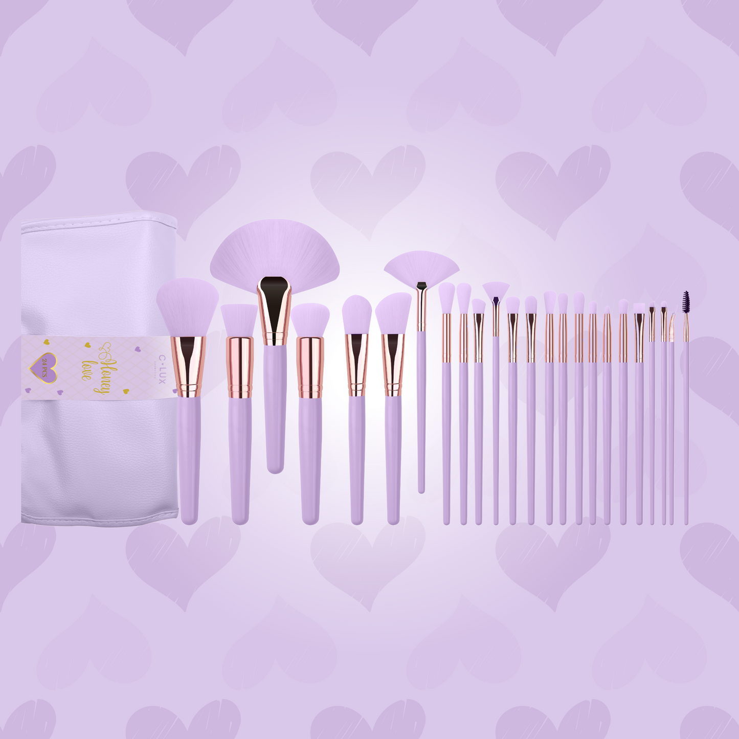 C Lux - Love Collection - Brush Set (3 PCS)