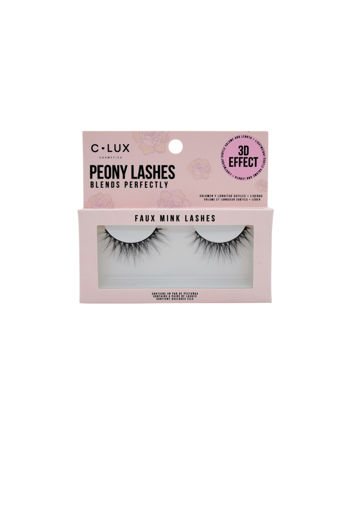 Peony Lashes eyelashes collection by C LUX (10PC)