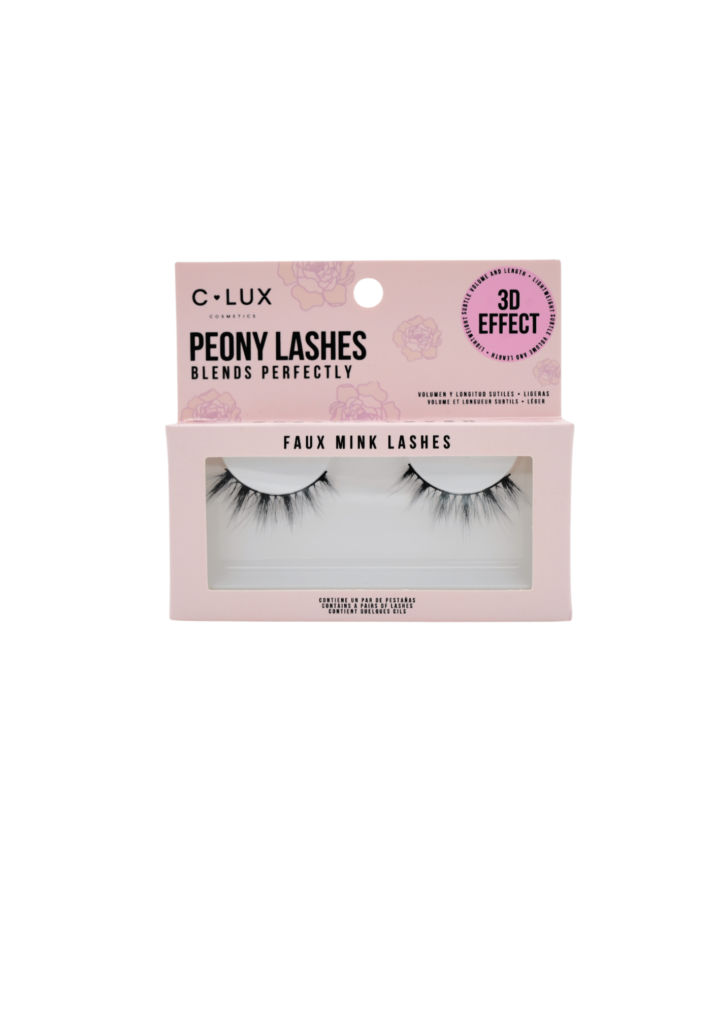 Peony Lashes eyelashes collection by C LUX (10PC)