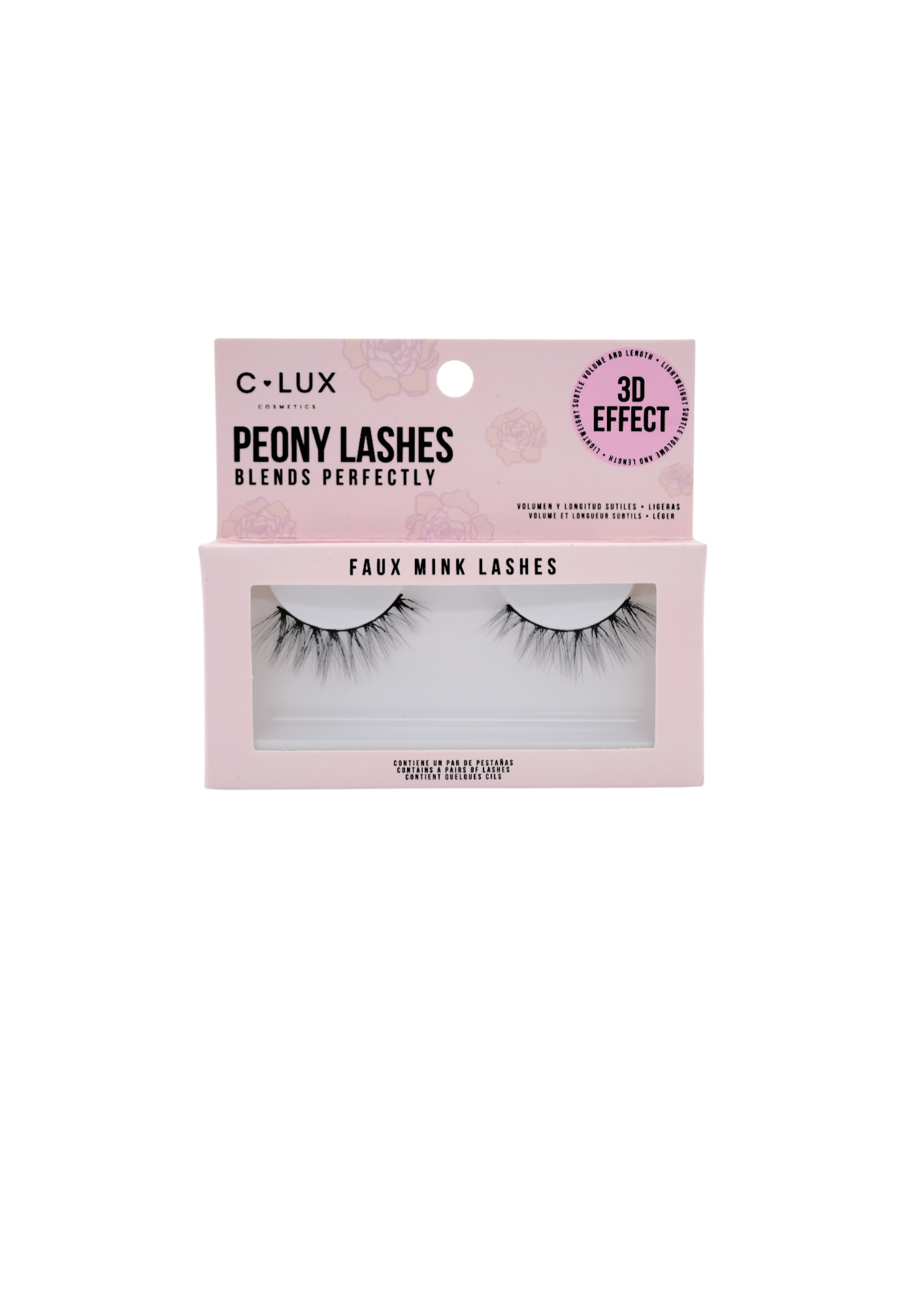 Peony Lashes eyelashes collection by C LUX (10PC)