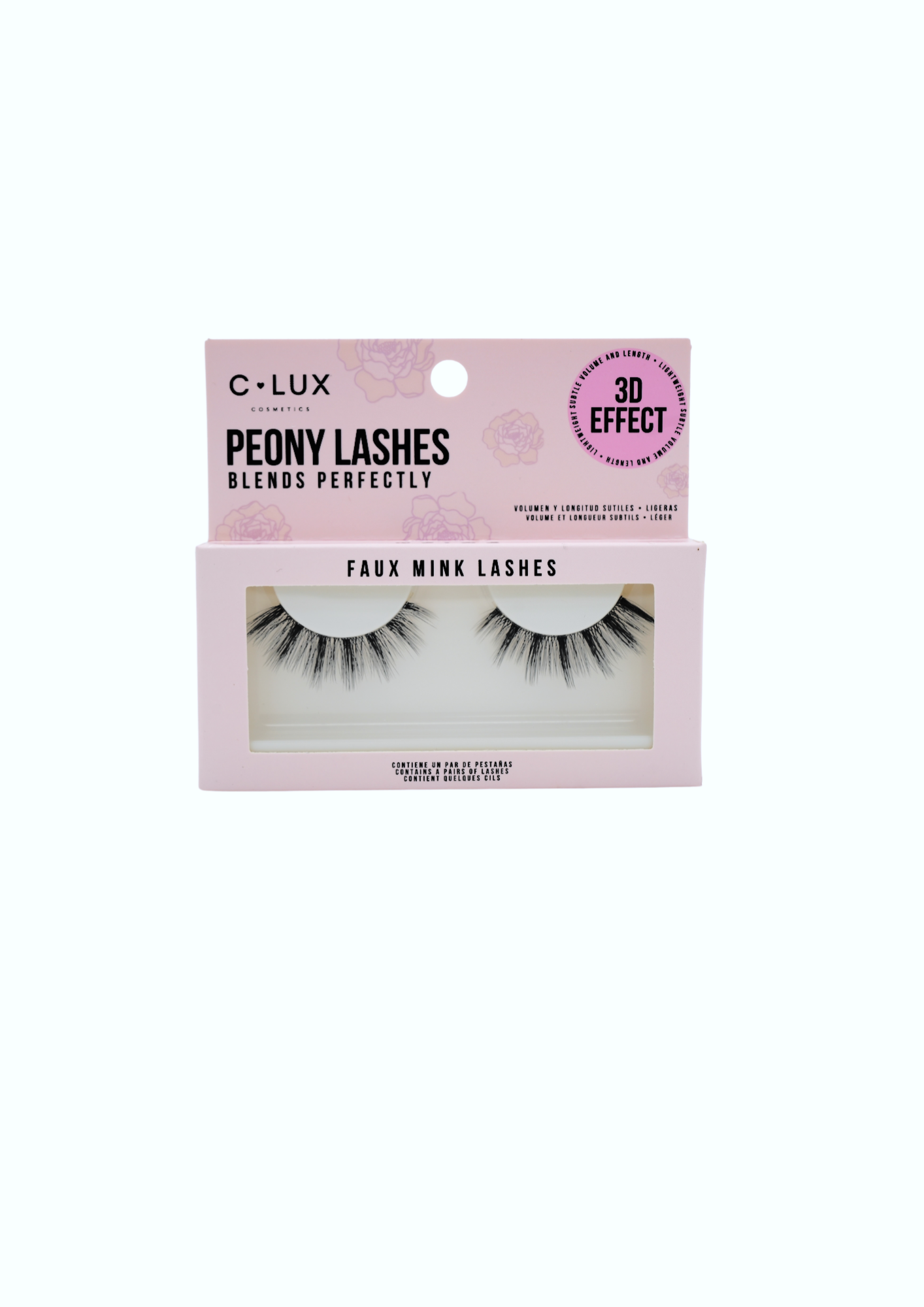 Peony Lashes eyelashes collection by C LUX (10PC)