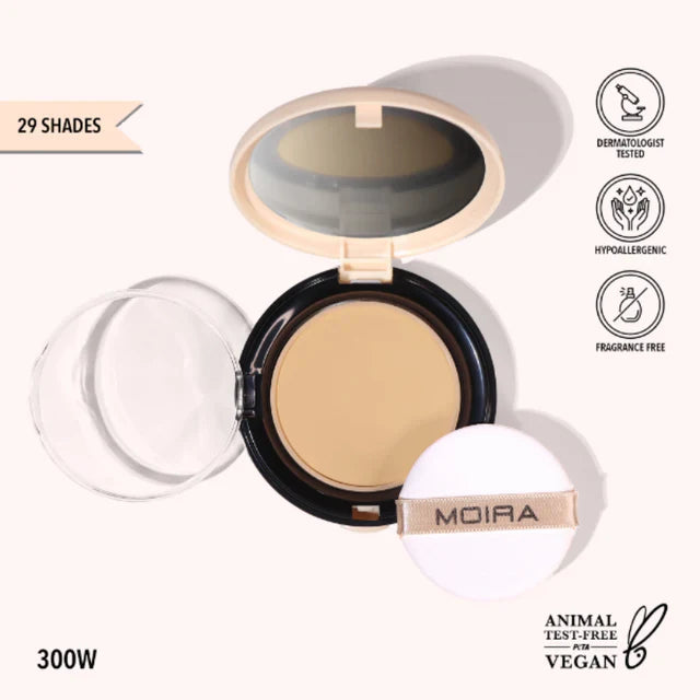 MOIRA - Complete Wear Powder Foundation (3PC)