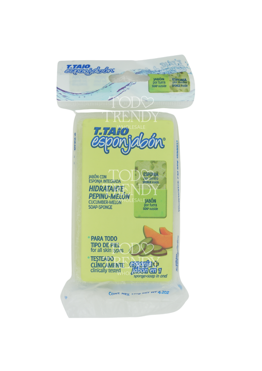 Esponjabom hidratante pepino-melon (3PC)