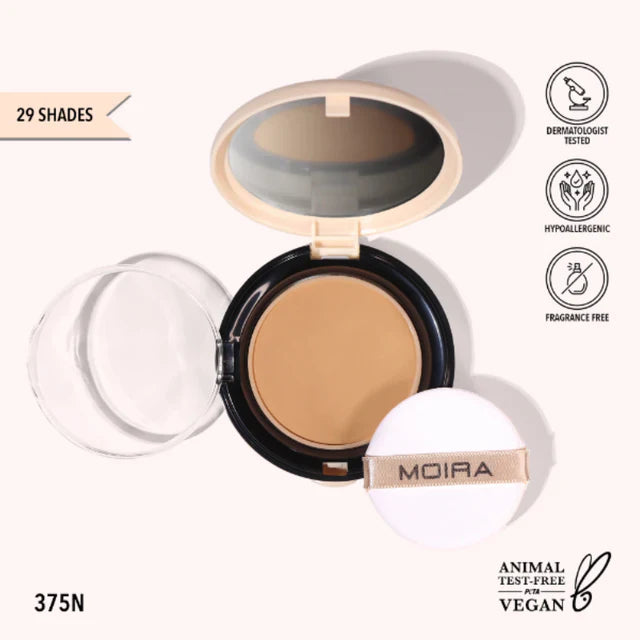 MOIRA - Complete Wear Powder Foundation (3PC)