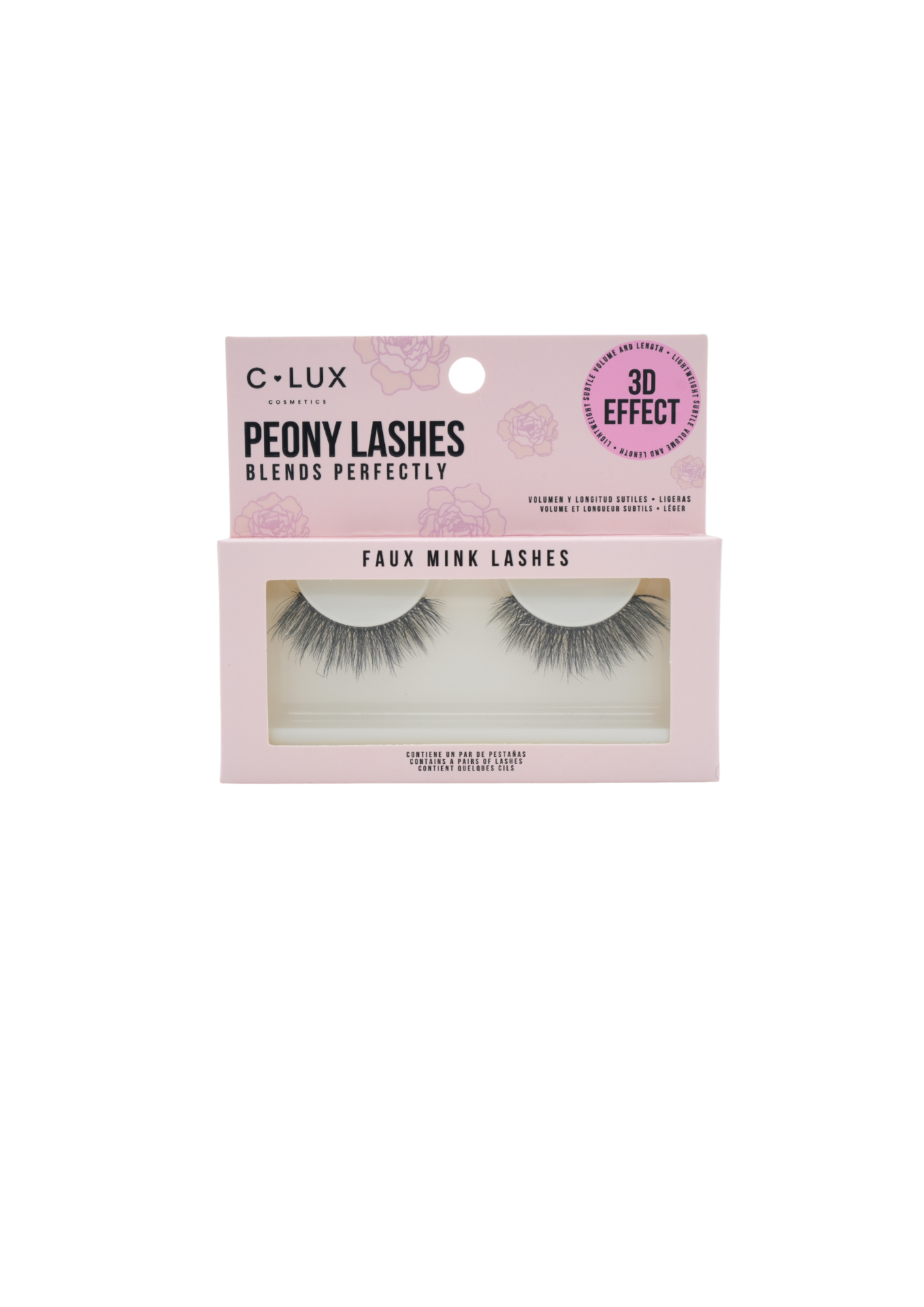 Peony Lashes eyelashes collection by C LUX (10PC)