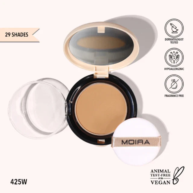 MOIRA - Complete Wear Powder Foundation (3PC)