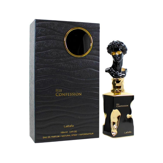 Lattafa His Confession 3.4 oz EDP (3pcs)