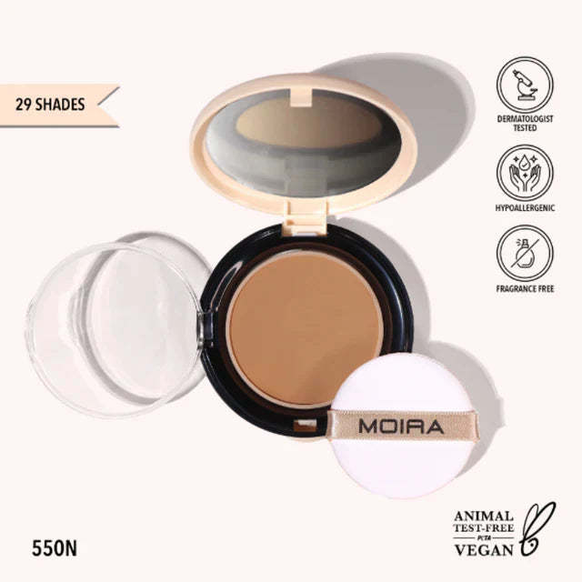 MOIRA - Complete Wear Powder Foundation (3PC)
