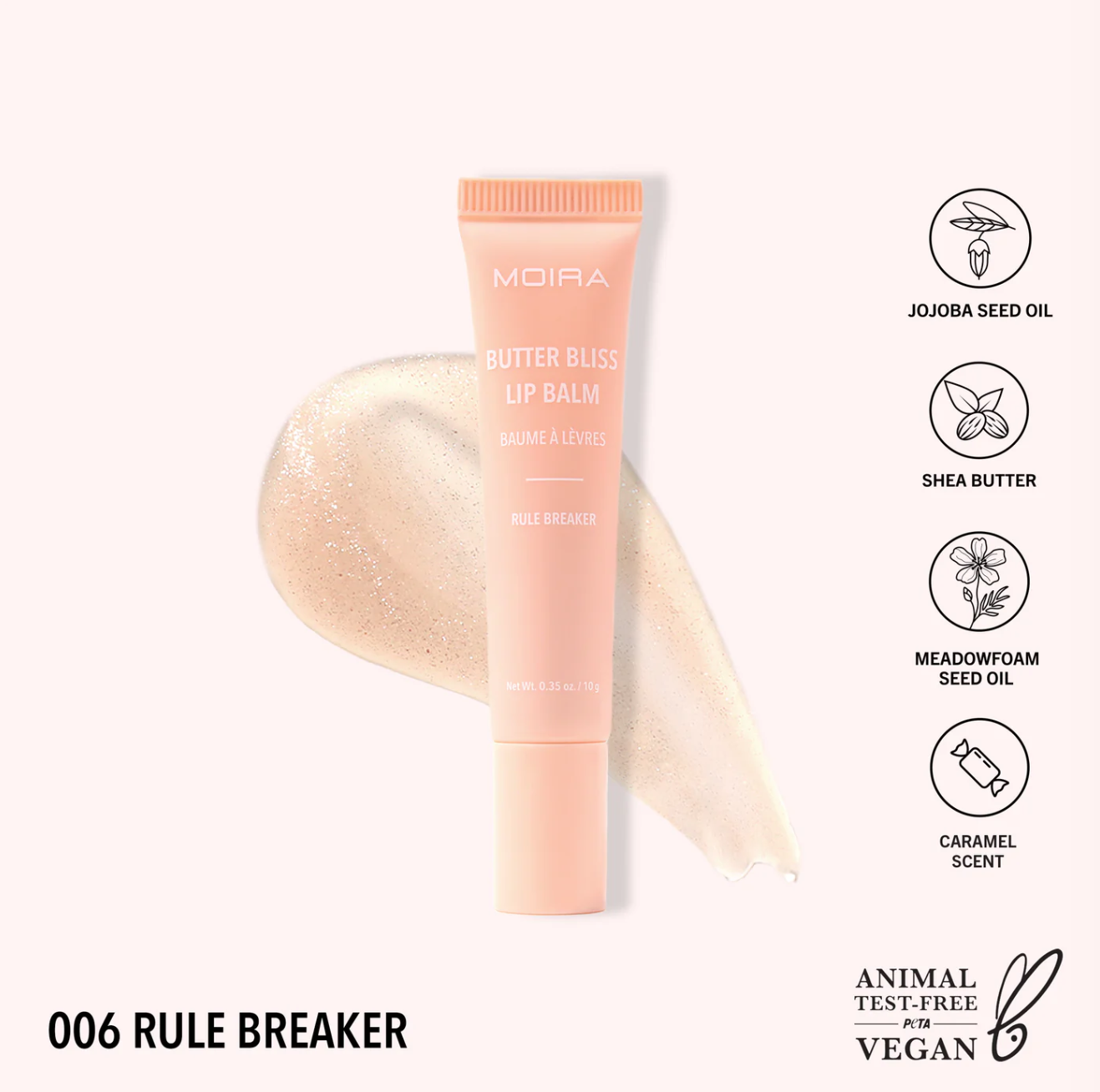 MOIRA - Butter Bliss Lip Balm (3 PCS)