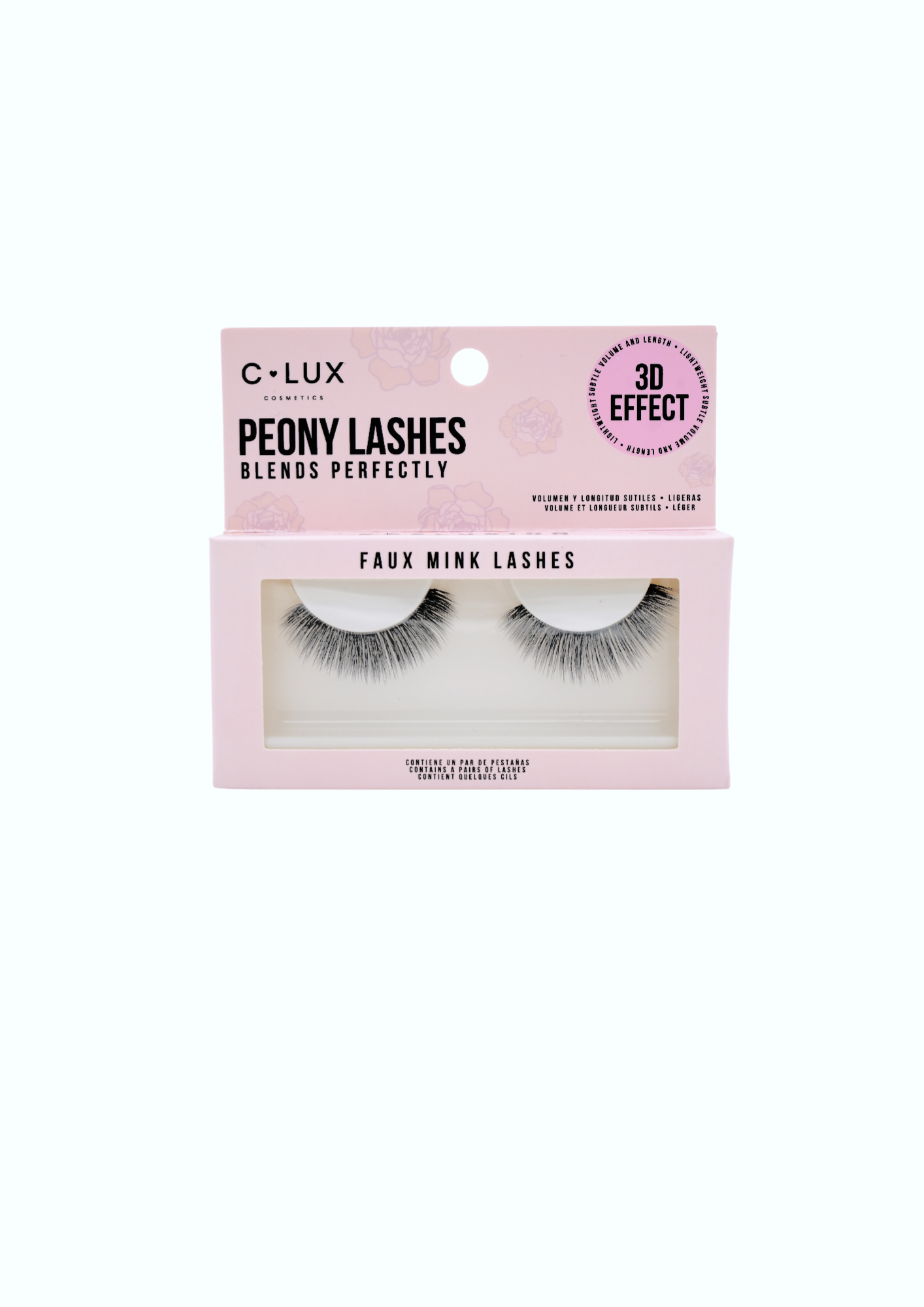 Peony Lashes eyelashes collection by C LUX (10PC)