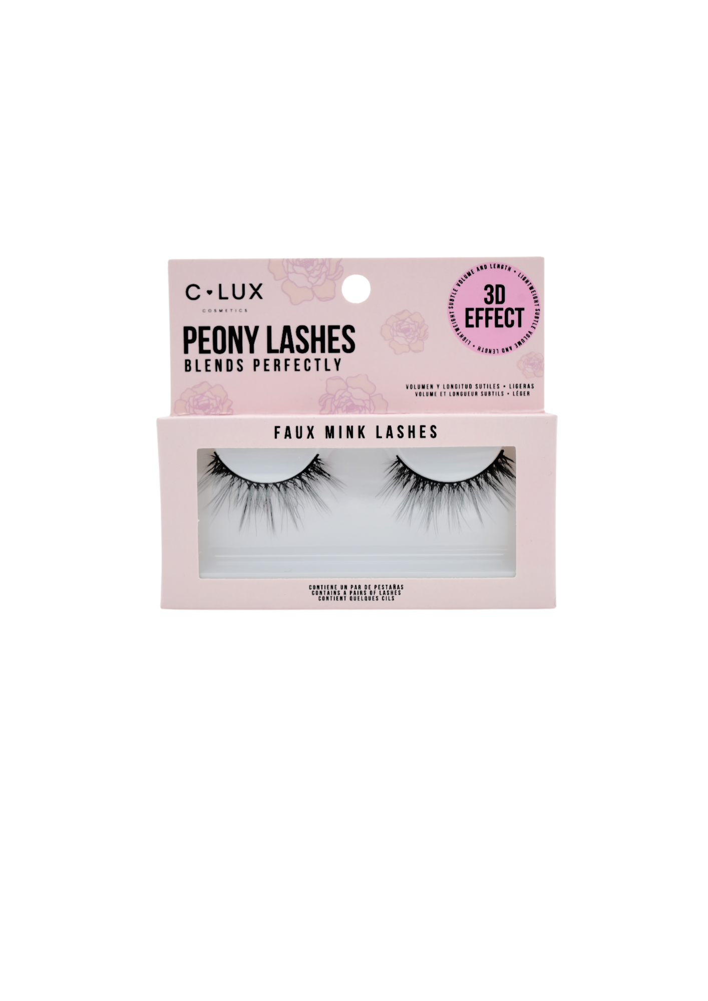 Peony Lashes eyelashes collection by C LUX (10PC)