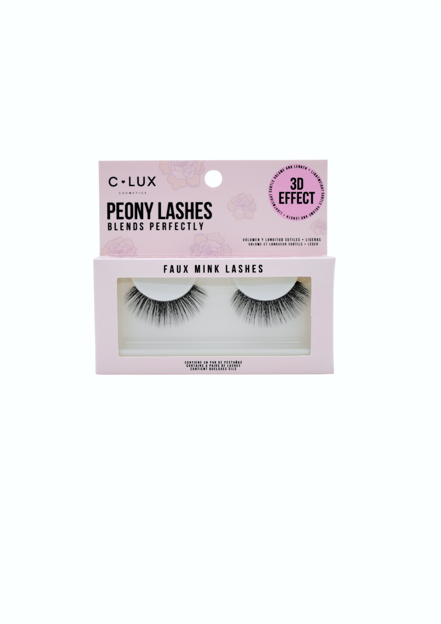 Peony Lashes eyelashes collection by C LUX (10PC)