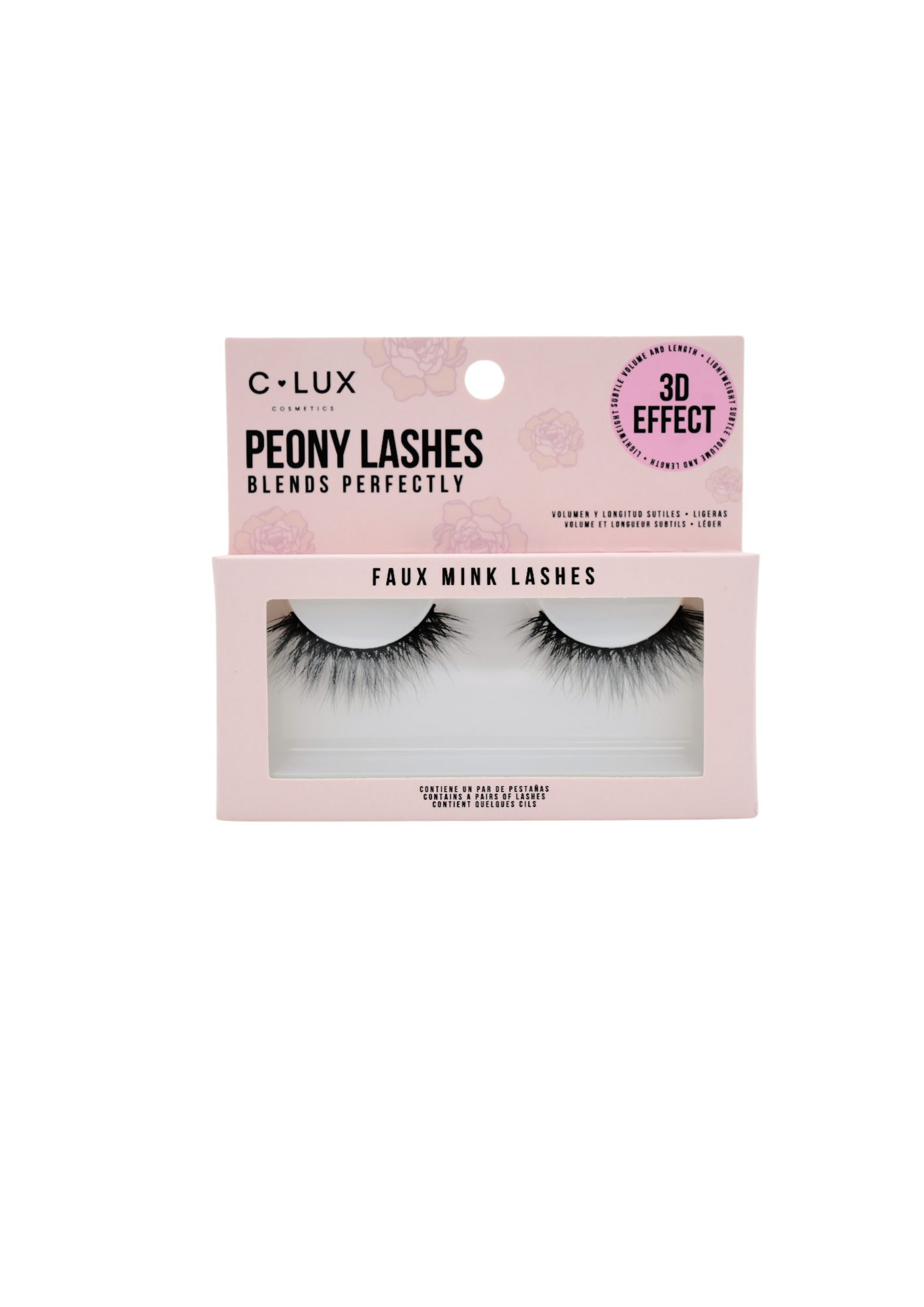 Peony Lashes eyelashes collection by C LUX (10PC)