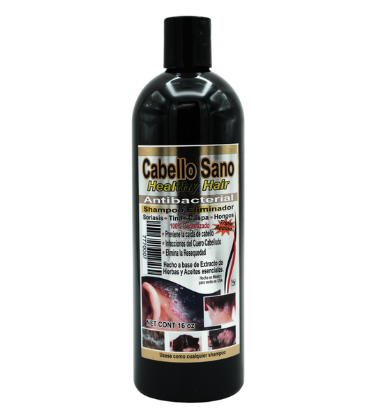 Shampoo Cabello Sano Antibacterial (3PC)