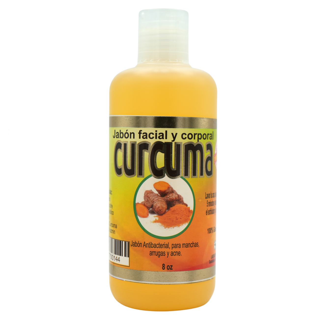Jabon facial y corporal Curcuma