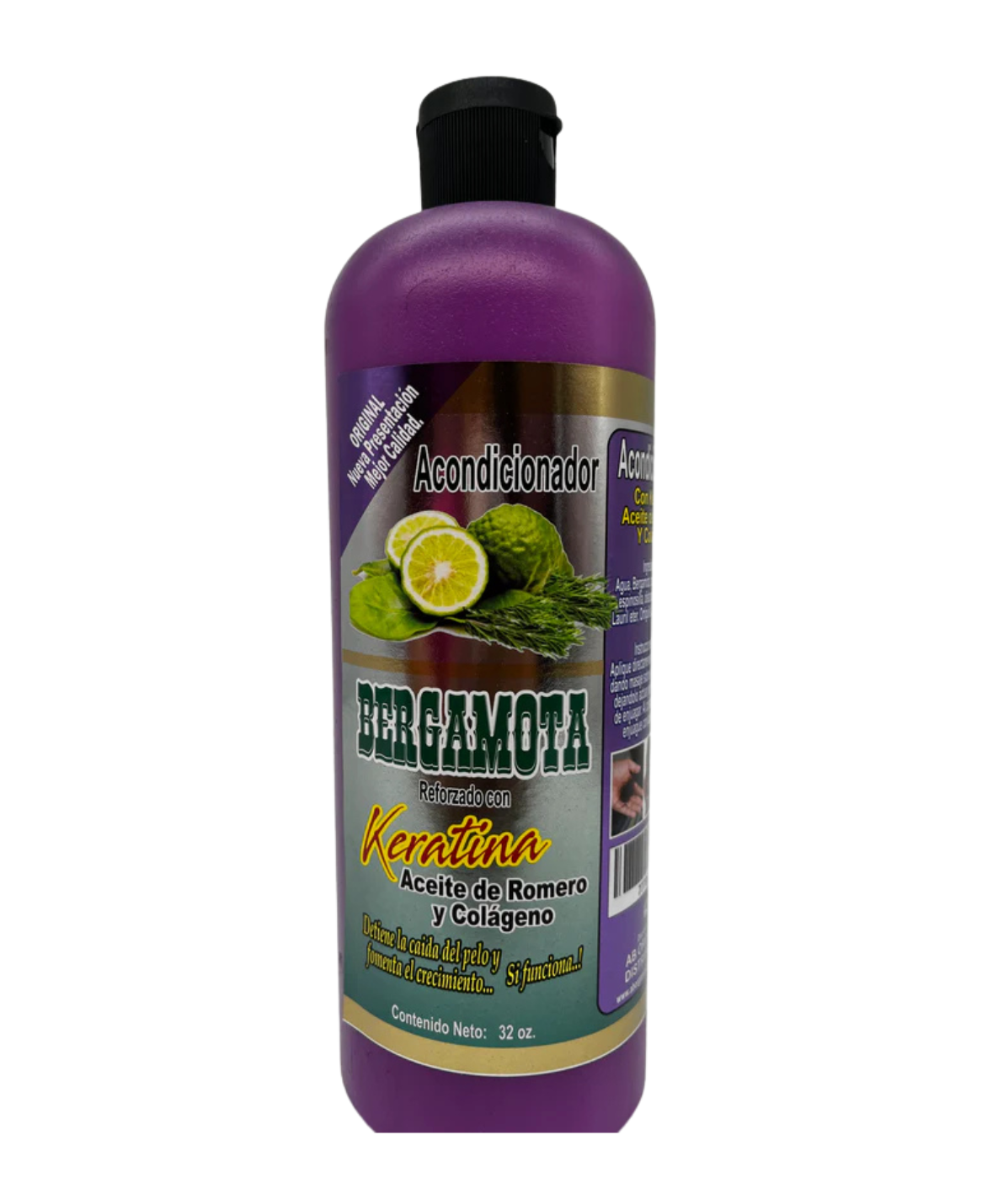 Acondicionador Bergamota reforzado con keratina (3PC)