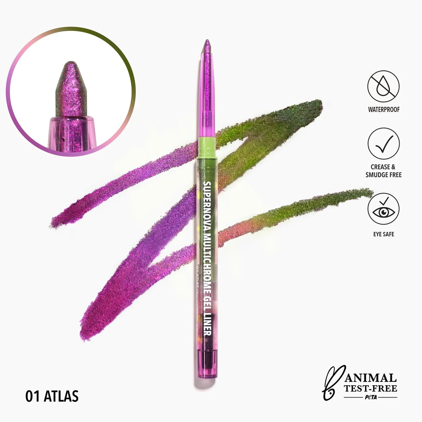 MOIRA - Supernova Multichrome Gel Liner (3PCS)