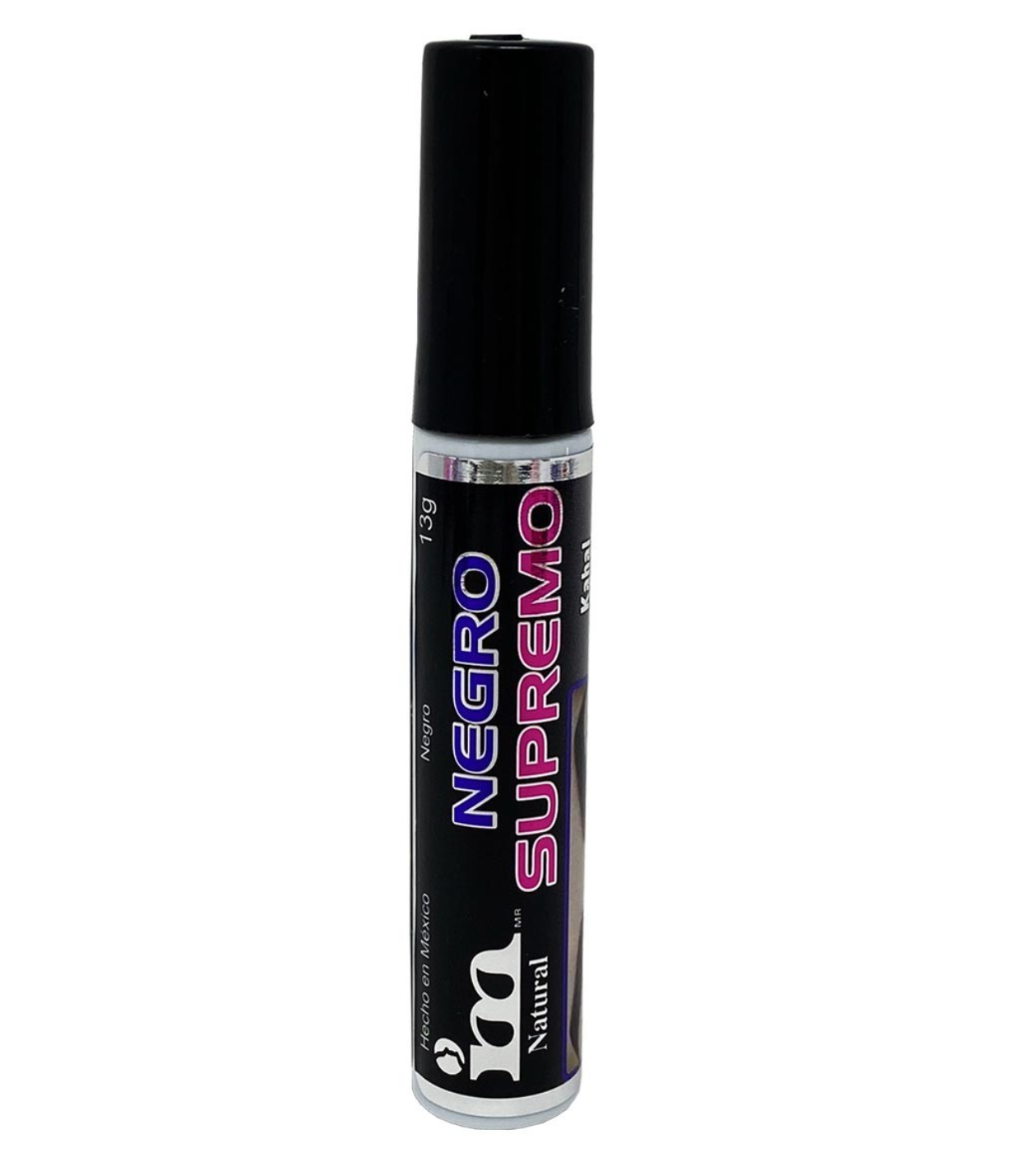 Mascara con vitamina E y Kahal Negro Supremo (12PC)