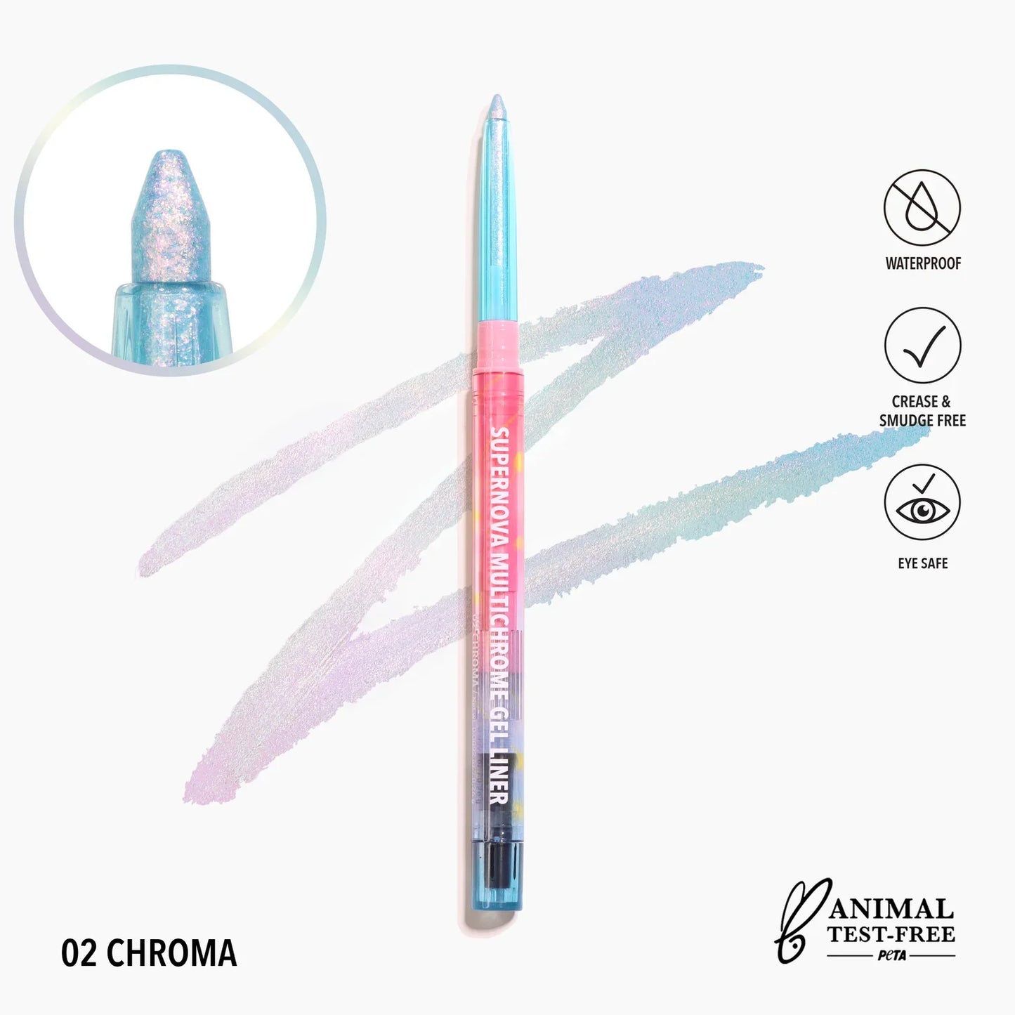 MOIRA - Supernova Multichrome Gel Liner (3PCS)