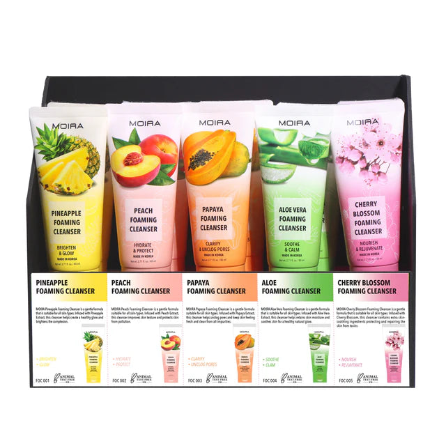 MOIRA - Foaming Cleanser (3 PCS)